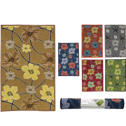 Χαλί 70% πολυεστέρας/30% βαμβάκι 55x140cm Σε 6 Χρώματα