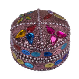 Κουτί Αποθήκευσης Κοσμημάτων Οριένταλ Πολύχρωμο Φ4.5cm Σε 12 Σχέδια