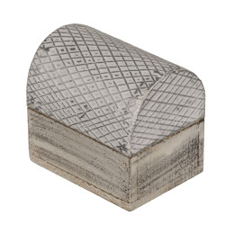 Κουτί Αποθήκευσης Κοσμημάτων Μέταλλο/Ξύλο 5x3.8cm Σε 6 Σχέδια