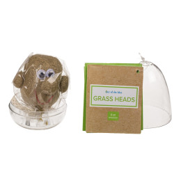 Πρόσωπο Γρασίδας Σε Πλαστικό Αβγό 8cm