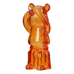 Φιγούρα Αρκουδάκι ArteLibre Διάφανο Ακρυλικό 7x5x15cm Σε 3 Χρώματα