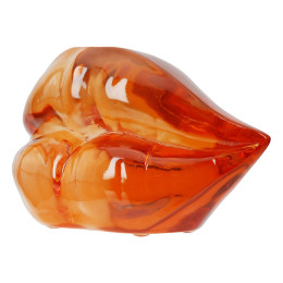 Διακοσμητικό Αντικείμενο Στόμα Ακρυλικό Πορτοκαλί Ροζ 2 Ποικιλία 17X7X10Cm 17X7X10Cm