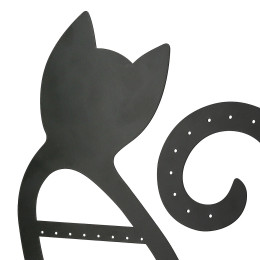Βάση κοσμήματος Cat Metal Μαύρο 20X9X26Cm 20X9X26Cm