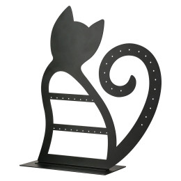 Βάση κοσμήματος Cat Metal Μαύρο 20X9X26Cm 20X9X26Cm