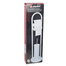 Βούρτσα Τουαλέτας με Βάση Λευκό ALPINA 20x75cm