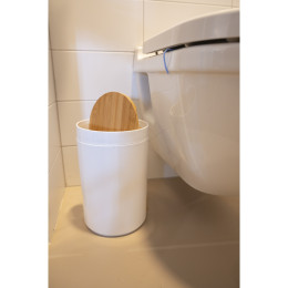 Σετ Μπάνιου και Τουαλέτας 6Τμχ Λευκό ALPINA