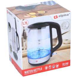 Ηλεκτρικός Βραστήρας 1.7L 2200W ALPINA