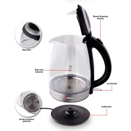 Ηλεκτρικός Βραστήρας 1.7L 2200W ALPINA