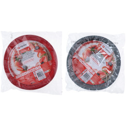 Στρογγυλή Φόρμα Κέικ Σιλικόνη Γκρι 24.5x4.5cm ALPINA Σε 2 Χρώματα