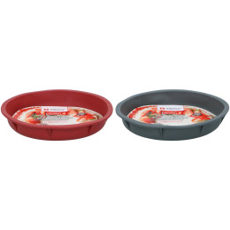 Στρογγυλή Φόρμα Κέικ Σιλικόνη Γκρι 24.5x4.5cm ALPINA Σε 2 Χρώματα