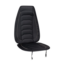 Μαξιλάρι Καθίσματος Αυτοκινήτου Δερμάτινη Όψη Γκρι 120x50cm