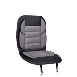 Μαξιλάρι Καθίσματος Αυτοκινήτου PVC/Σουέτ Γκρι 118x54.5cm