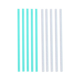 Επαναχρησιμοποιούμενα Καλαμάκια 10Τμχ Πολύχρωμα ALPINA