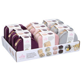 Βελούδινο Κουτί Κοσμημάτων 2 Σχέδια