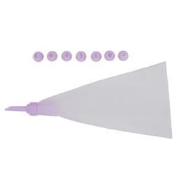 Σετ Σακούλα Ζαχαροπλαστικής 9Τμχ 3 Χρώματα ALPINA