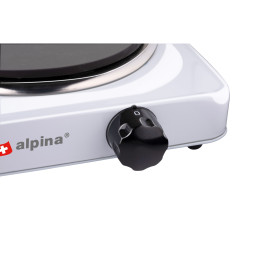 Ηλεκτρική Εστία 1 Ζώνης 1000W ALPINA