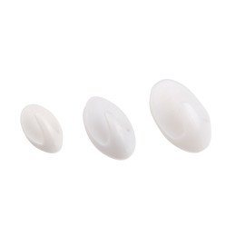 Αυτοκόλλητοι Γάντζοι Τοίχου 4/6/8Τμχ Λευκοί