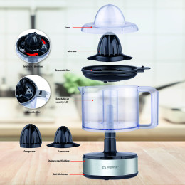 Στίφτης Εσπεριδοειδών 800ml 30W Ανοξείδωτος ALPINA