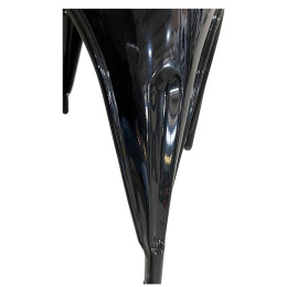 Καρέκλα ArteLibre Βιομηχανικού Τύπου Vintage TOLIKO Μαύρο Μέταλλο 44x49x84cm