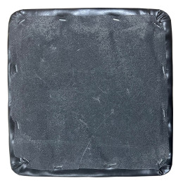 Μαγνητικό Κάθισμα Για Σκαμπό ArteLibre FERROLI Μαύρο PVC 27x27xcm