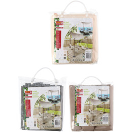 Σκίαστρο Μπεζ/Γκρι/Καφέ 3.6x3.6x3.6m Σε 3 Χρώματα LIFETIME GARDEN