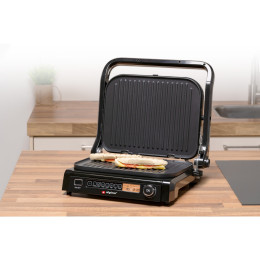 Γκριλ Επαφής 230V 2100W Ανοξείδωτο ALPINA