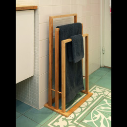 Κρεμάστρα Πετσετών Μπαμπού 42x24x81.5cm