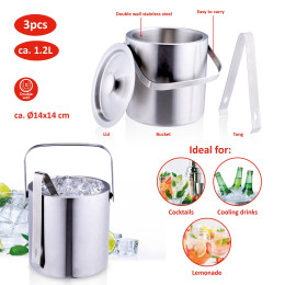 Κάδος Πάγου Ανοξείδωτος 1.2L ALPINA