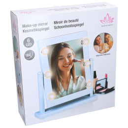 Καθρέφτης Καλλυντικών με Φωτισμό LED 2 Σχέδια