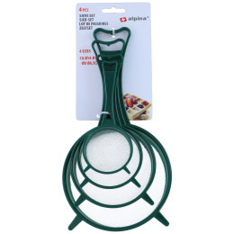 Σετ Σουρωτήρια 4Τμχ Σε 4 Χρώματα ALPINA