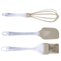 Σετ Εργαλείων Ζαχαροπλαστικής 3Τμχ Σε 4 Χρώματα ALPINA