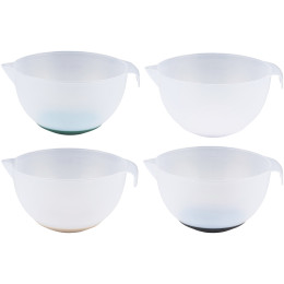 Μπολ Ανάμειξης Φ23x14cm PP Σε 4 Χρώματα