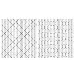 Κουρτίνα Μπάνιου Σε 2 Σχέδια