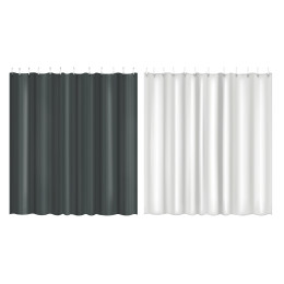 Κουρτίνα Μπάνιου Σε 2 Σχέδια
