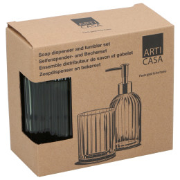 Σετ Διανομέας Σαπουνιού και Ποτήρι ARTI CASA
