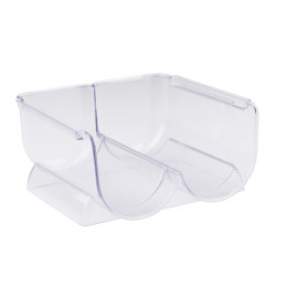 Κρασοθήκη Ψυγείου Διαφανές Πλαστικό 21x20.5x10cm