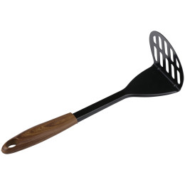 Πιεστήρας Πατάτας Μαύρο Ανοξείδωτο Ατσάλι/Ξύλο 26.5cm ALPINA