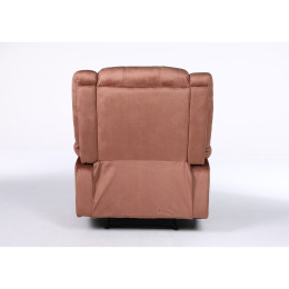 Πολυθρόνα Ανακλινόμενη ArteLibre CARINAE Καφέ Βελούδο 93x90x100cm