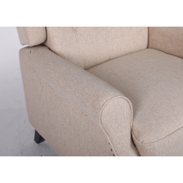 Πολυθρόνα Ανακλινόμενη ArteLibre ALNAIR Μπεζ Ύφασμα 78x85x104cm