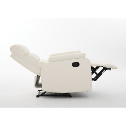 Πολυθρόνα Ανακλινόμενη ArteLibre TALITHA Μπεζ PU 79x97x101cm