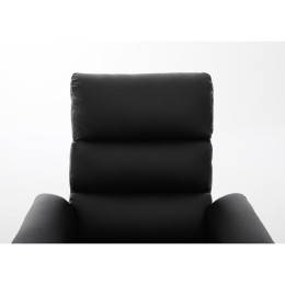 Πολυθρόνα Ανακλινόμενη ArteLibre TALITHA Μαύρο PU 79x97x101cm