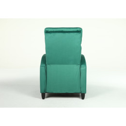 Πολυθρόνα Ανακλινόμενη ArteLibre ATRIA Πράσινο Βελούδο 67.5x90x104cm