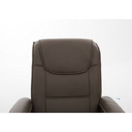 Πολυθρόνα Ανακλινόμενη ArteLibre CELAENO Καφέ PU 80x96x97cm