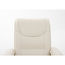 Πολυθρόνα Ανακλινόμενη ArteLibre CELAENO Εκρού PU 80x96x97cm