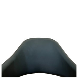 Καρέκλα Τραπεζαρίας ArteLibre SOLANA Μαύρο/Καρυδί PU/Μέταλλο 51x51x81cm