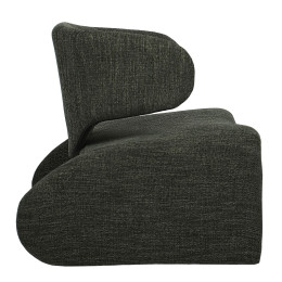 Πολυθρόνα ArteLibre HIMALIA Πράσινο Ύφασμα/Μέταλλο/Ξύλο 73x78x75cm