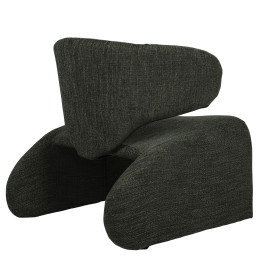 Πολυθρόνα ArteLibre HIMALIA Πράσινο Ύφασμα/Μέταλλο/Ξύλο 73x78x75cm