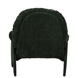 Πολυθρόνα ArteLibre ANANKE Πράσινο Ύφασμα/Μέταλλο/Ξύλο 85x78x84cm