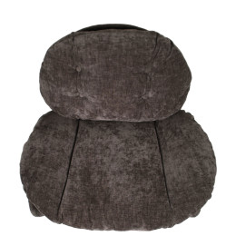 Πολυθρόνα ArteLibre ANANKE Γκρι Ύφασμα/Μέταλλο/Ξύλο 85x78x84cm