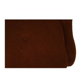 Πολυθρόνα ArteLibre PASIPHAE Πορτοκαλί Ύφασμα/Μέταλλο/Ξύλο 80x86x80cm